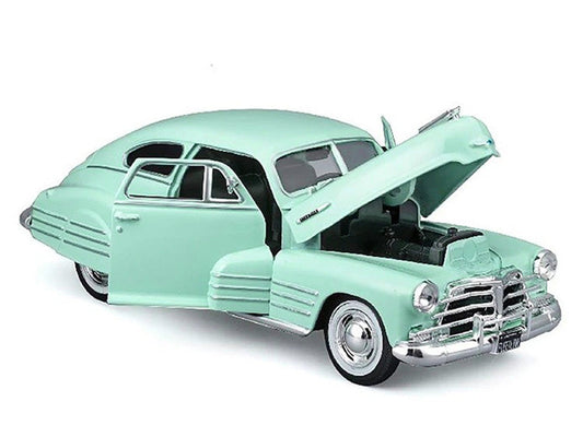 1948 Chevrolet Fleetline Aerosedan Light Green "Special Edition" Series 1/25 Diecast Model Car by Maisto-1