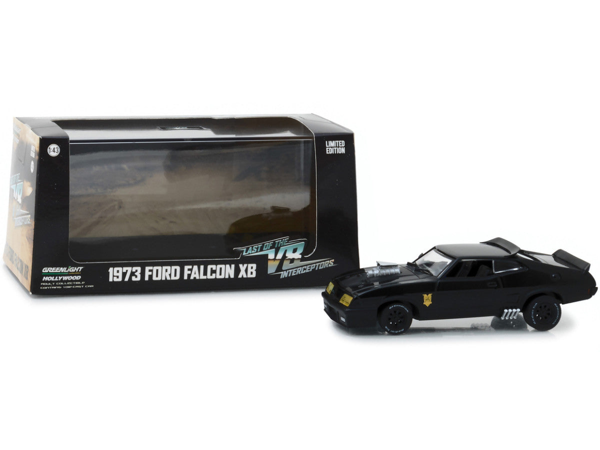 1973 Ford Falcon XB Black "Last of the V8 Interceptors" (1979) Movie 1/43 Diecast Model Car by Greenlight-1