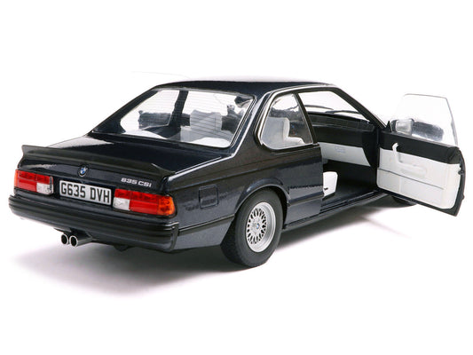 1984 BMW 635 CSI (E24) Macau Blue Metallic 1/18 Diecast Model Car by Solido-2