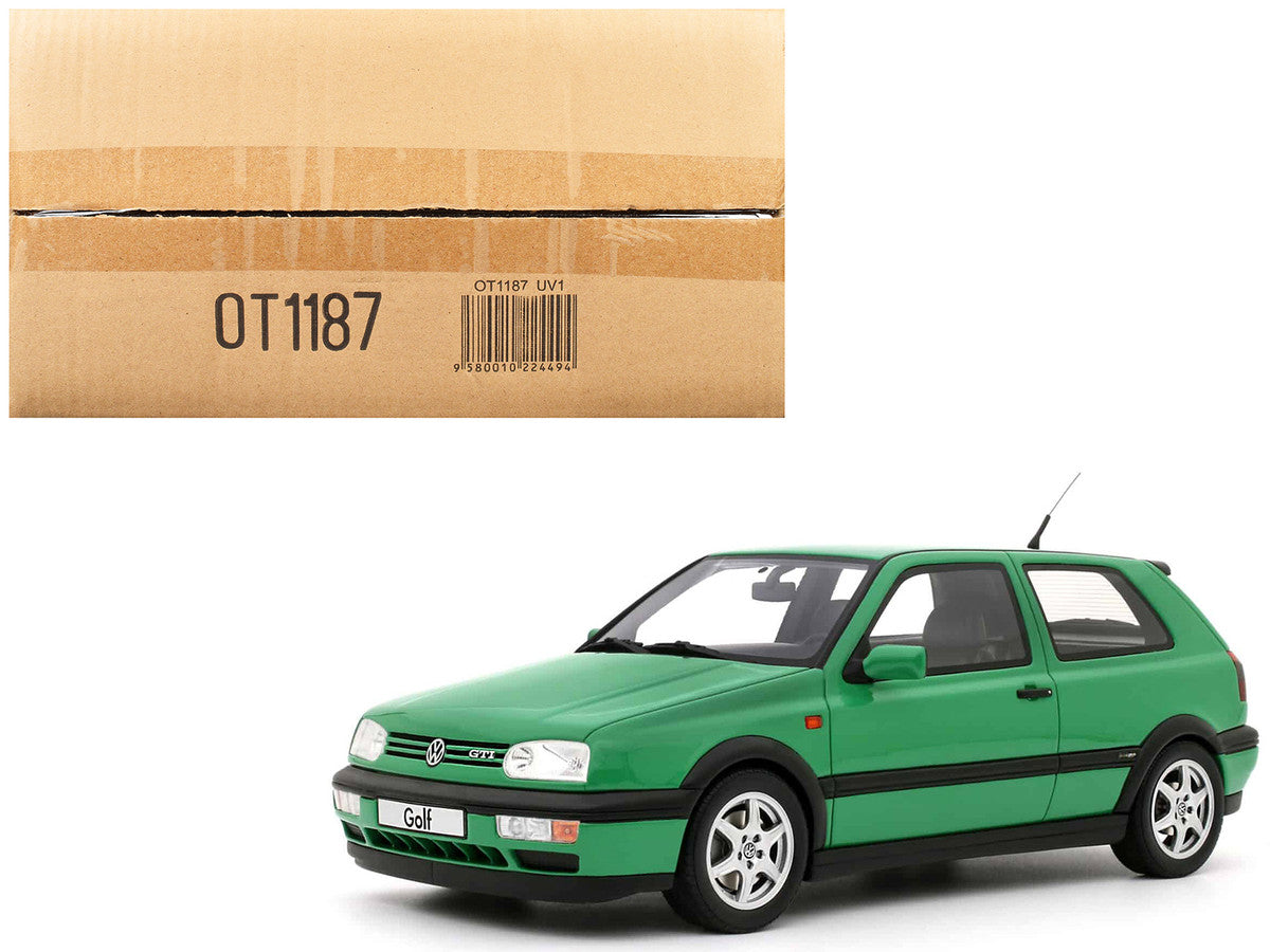 1995 Volkswagen Golf III GTI Salsa Green 1/18 Model Car by Otto Mobile-4