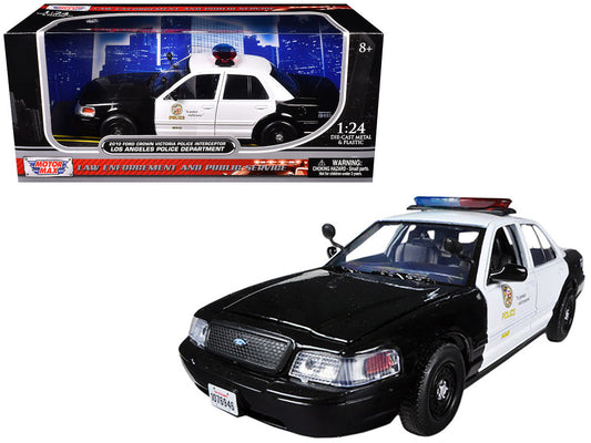 2010 Ford Crown Victoria LAPD Los Angeles Police Department Car 1/24 Diecast Car Model by Motormax-2