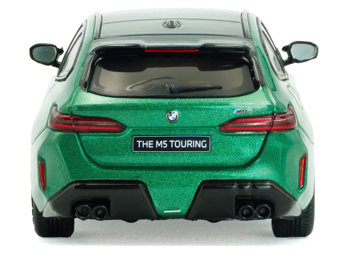 2024 BMW M5 Touring Isle Of Man Green Metallic with Black Top 1/43 Diecast Model Car by Solido-4