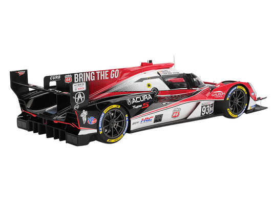 Acura ARX-06 #93 Alex Palou - Renger van der Zande - Nick Yelloly "Acura Meyer Shank Racing" 3rd Place GTP IMSA "12 Hours of Sebring" (2025) 1/18 Model Car by Top Speed-1
