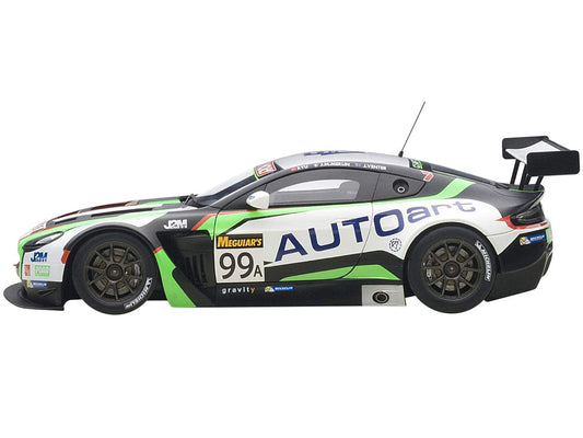 Aston Martin V12 Vantage Bathurst 12hour Endurance Race 2015 #99 JM. Merlin / J. Venter / F. Yu 1/18 Model Car by Autoart-1