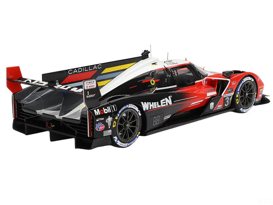 Cadillac V-Series.R #31 Jack Aitken - Tom Blomqvist - Pipo Derani "Whelen Cadillac Racing" 2nd Place IMSA "24 Hours of Daytona" (2024) 1/18 Model Car by Top Speed-1