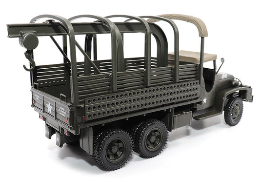 GMC CCKW353 Wrecker Tow Truck Olive Drab "United States Army" 1/43 Diecast Model by Militaria Die Cast-1