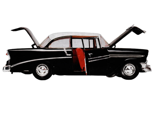 Skill 3 Model Kit 1956 Chevrolet Bel Air "Route 66" 1/25 Scale Model by Atlantis-0