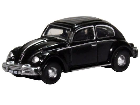 Volkswagen Beetle Black 1/148 (N) Scale Diecast Model Car by Oxford Diecast-1