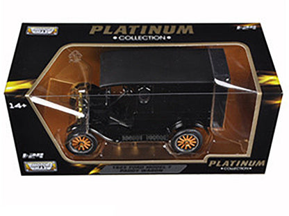 1925 Ford Model T Paddy Wagon Black 1/24 Diecast Model Car by Motormax-2