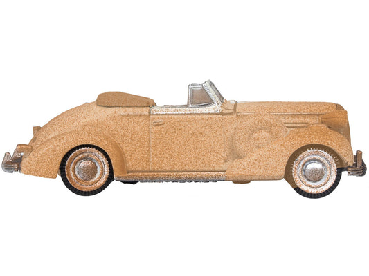 1936 Buick Special Convertible Coupe Beige (Rusted) ’Junkyard Project’ 1/87 (HO) Scale Diecast Model Car by Oxford