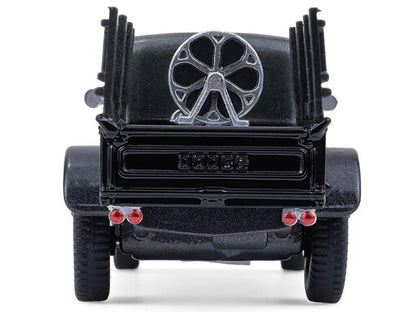 1946 Dodge Power Wagon Fire Truck Black "Black Bandit" Series 30 1/64 Diecast Model Car by Greenlight-4