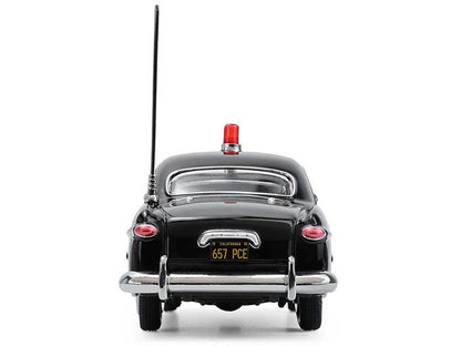 1949 Ford Custom Police Car "LAPD (Los Angeles Police Department)" Black and White 1/43 Diecast Model Car by Greenlight-2