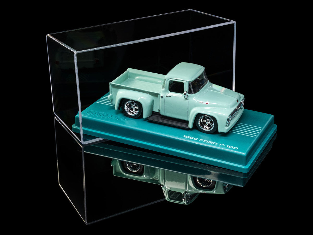 1956 Ford F-100 Pickup Truck Light Green "Collection" Series 1/64 Diecast Model Car by Majorette-0