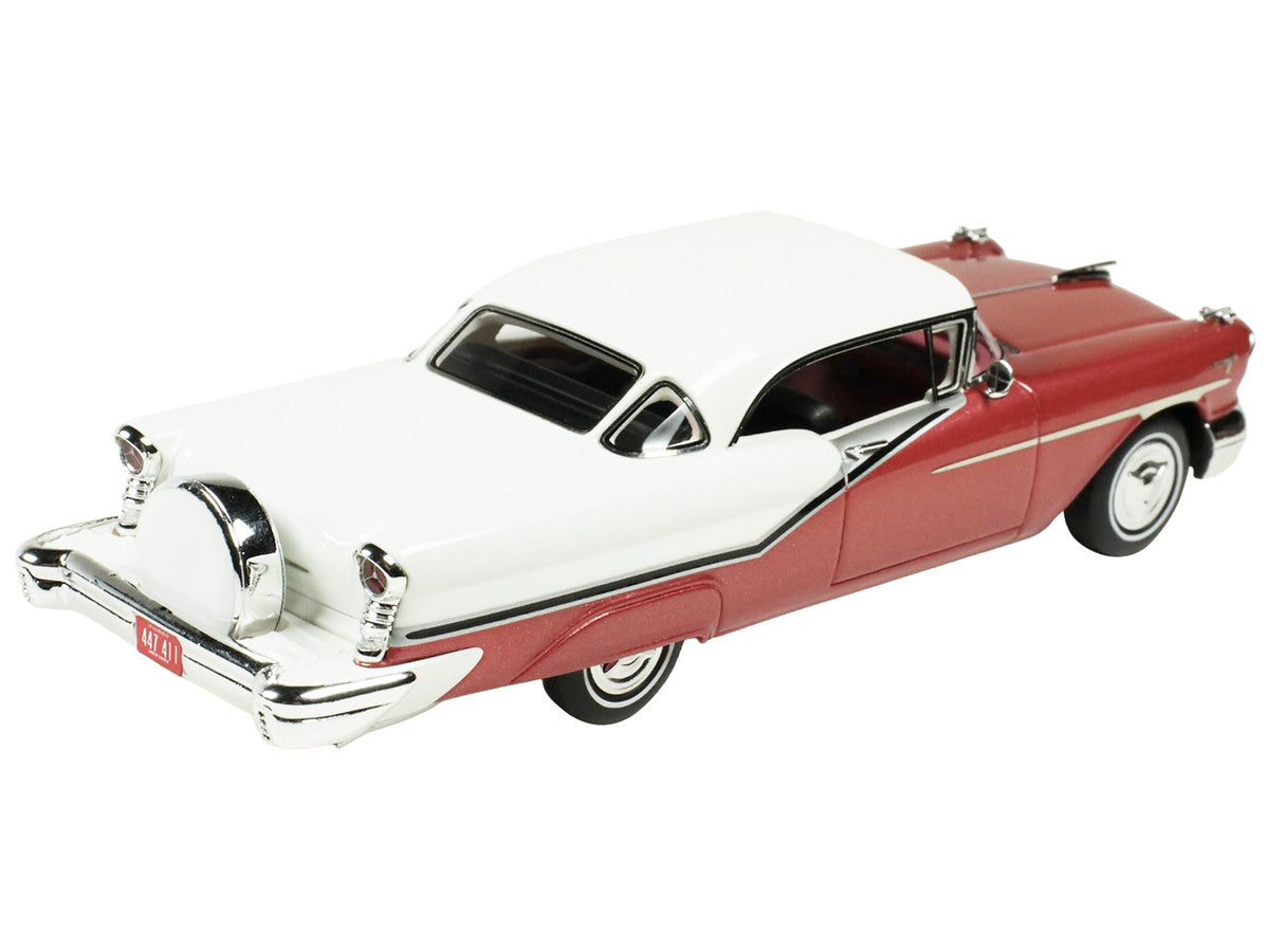 1957 Oldsmobile Starfire Royal Glow Red and Alcan White Limited Edition to 200 pieces Worldwide 1/43 Model Car by Goldvarg Collection-1