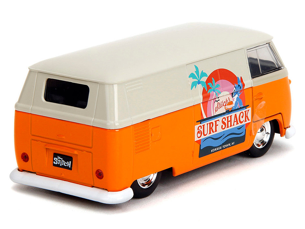 1961 Volkswagen Bus "Stitch's Surf Shack" Orange and Gray "Disney's Stitch" "Hollywood Rides" Series 1/32 Diecast Model Car by Jada-3