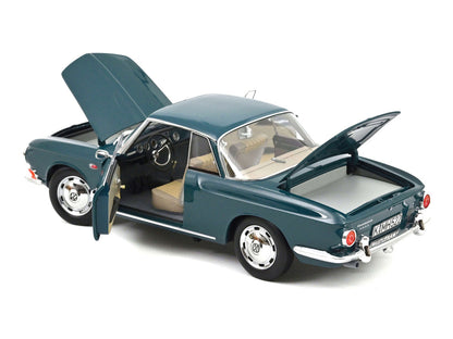 1963 Volkswagen Karmann Ghia 1500 Smaragd Green 1/18 Diecast Model Car by Norev-1
