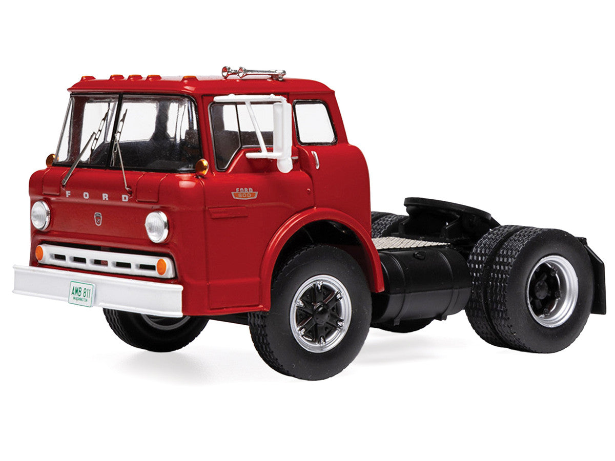 1967 Ford C-600 Truck Tractor Red 1/43 Diecast Model by IXO Models-0