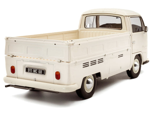 1968 Volkswagen T2 Pickup Truck Beige 1/18 Diecast Model Car by Solido-1