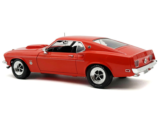 1969 Ford Mustang Limited Edition 600 Flower Power Red Limited Edition to 300 pieces Worldwide 1/18 Diecast Model Car by ACME-3