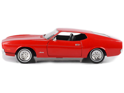 1971 Ford Mustang Sportsroof Red 1/24 Diecast Model Car by Motormax-2