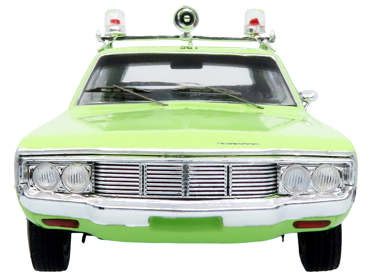 1972 AMC Matador Police Car "Cleveland Police Department" Light Green 1/43 Diecast Model by Iconic Replicas-2