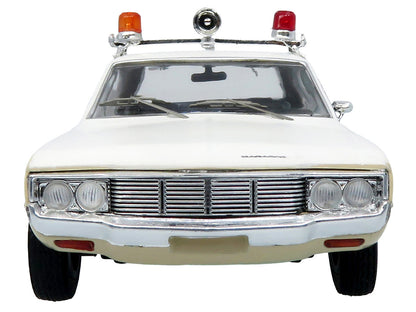 1972 AMC Matador Police Car "Phoenix Police Department" White and Beige 1/43 Diecast Model by Iconic Replicas-3