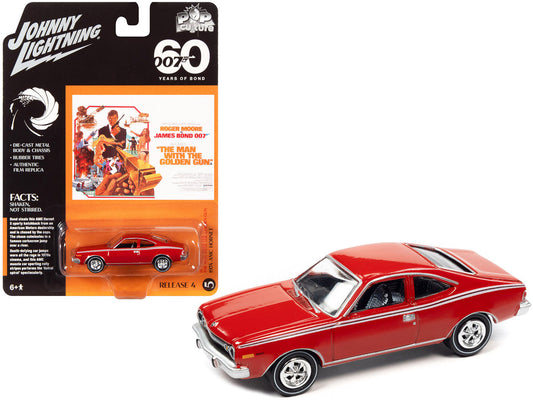 1974 AMC Hornet Red 007 James Bond ’The Man with the Golden Gun’ (1974) Movie ’Pop Culture’ 2022 Release 4 1/64 Diecast