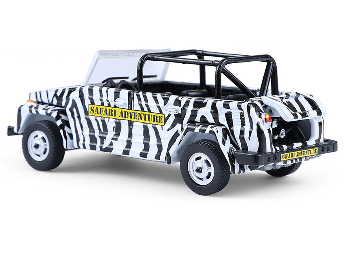 1974 Volkswagen Thing (Type 181) "Safari Adventure" Black and White Zebra Stripes "Club Vee-Dub" Series 21 1/64 Diecast Model Car by Greenlight-3