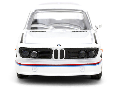 1975 BMW 3.0 CSL White with Red and Blue Stripes "Collection" Series 1/64 Diecast Model Car by Majorette-2