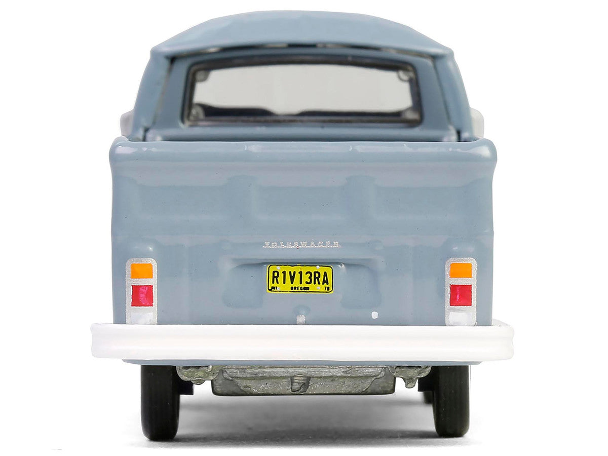 1978 Volkswagen Type 2 Double Cab Pickup Truck "Volkswagen Service" Gray "Club Vee-Dub" Series 20 1/64 Diecast Model Car by Greenlight-2