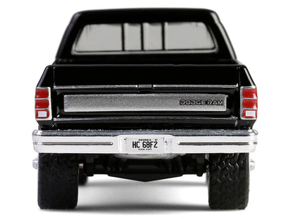 1981 Dodge Power Ram Prospector Pickup Truck Black "The A-Team" (1983-1987) TV Series "Hollywood Series" Release #43 1/64 Diecast Model Car by Greenlight-2