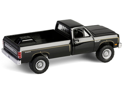 1981 Dodge Power Ram Prospector Pickup Truck Black "The A-Team" (1983-1987) TV Series "Hollywood Series" Release #43 1/64 Diecast Model Car by Greenlight-0