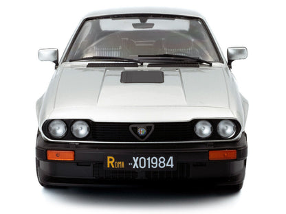 1984 Alfa Romeo GTV6 Silver Metallic 1/18 Diecast Model Car by Solido-1