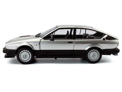 1984 Alfa Romeo GTV6 Silver Metallic 1/18 Diecast Model Car by Solido-0