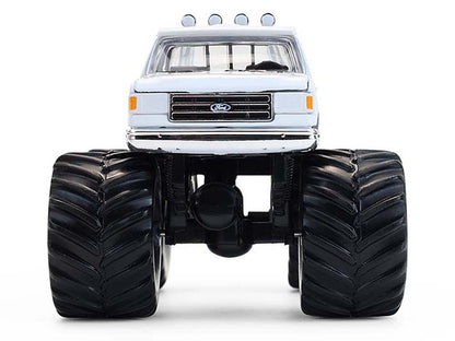 1988 Ford F-150 Monster Truck "Jersey Outlaw" White "Kings of Crunch" Series 16 1/64 Diecast Model Car by Greenlight-3
