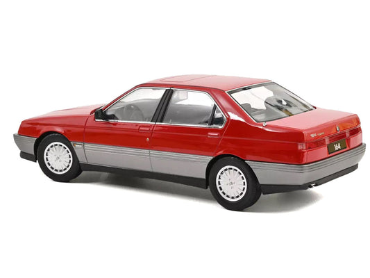 1991 Alfa Romeo 164 Red 1/18 Diecast Model Car by Norev - Car Models