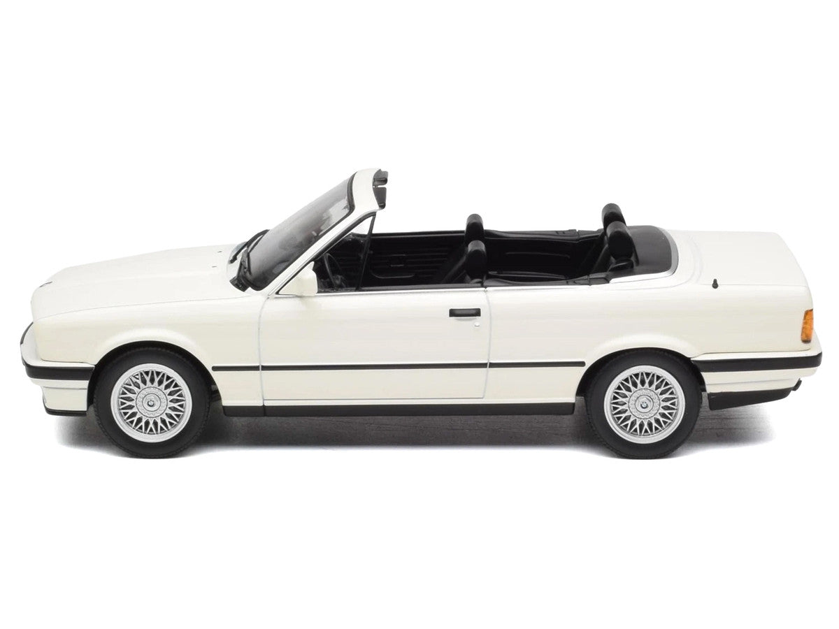 1991 BMW 325i Cabriolet Alpine White 1/18 Diecast Model Car by Norev-2