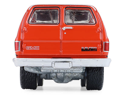 1991 GMC Suburban "Canada Coast Guard" Red with White Stripes "Hot Pursuit - Canada Special Edition" Series 1/64 Diecast Model Car by Greenlight-1