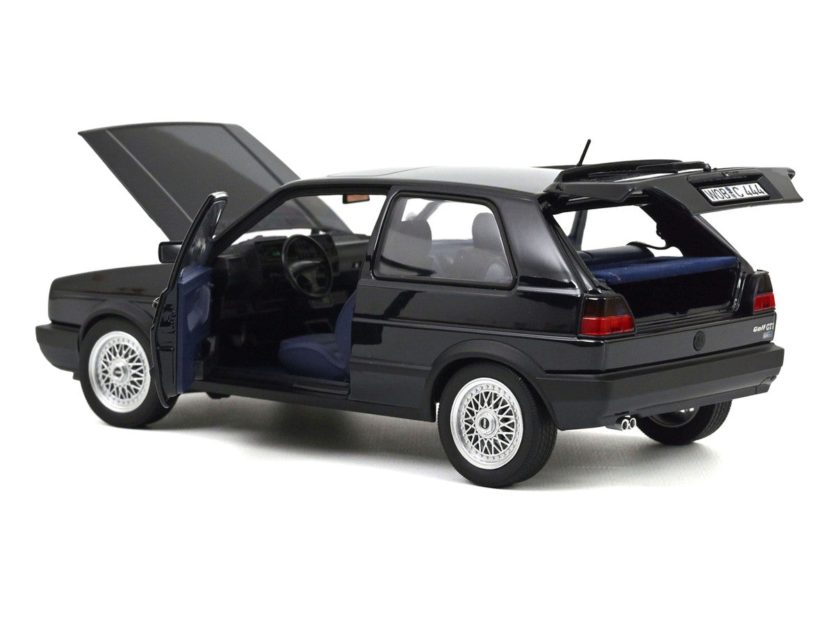 1991 Volkswagen Golf GTI Edition Blue Moonlight Blue Metallic 1/18 Diecast Model Car by Norev-3