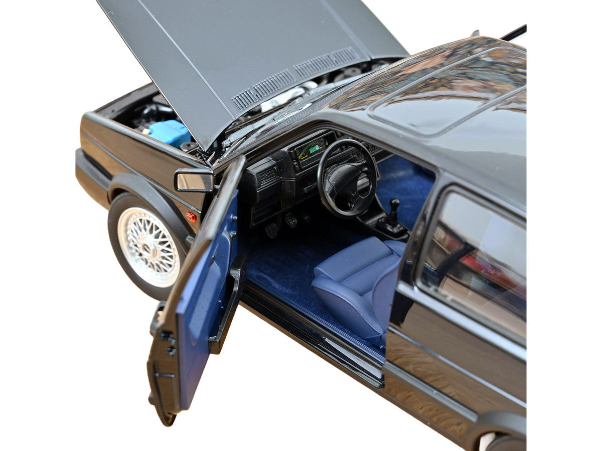 1991 Volkswagen Golf GTI Edition Blue Moonlight Blue Metallic 1/18 Diecast Model Car by Norev-1