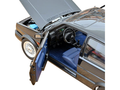 1991 Volkswagen Golf GTI Edition Blue Moonlight Blue Metallic 1/18 Diecast Model Car by Norev-1