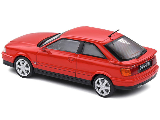 1992 Audi Coupe S2 Lazer Red 1/43 Diecast Model Car by Solido - Car Models