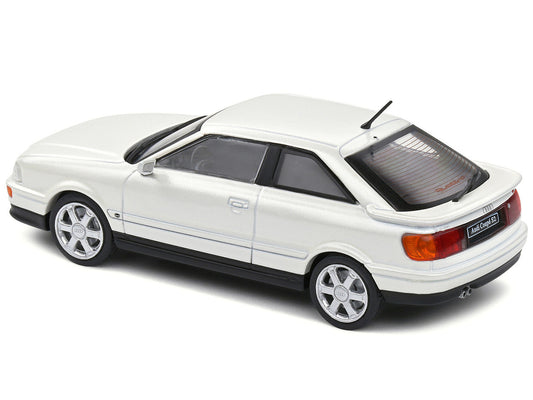 1992 Audi Coupe S2 Pearl White Metallic 1/43 Diecast Model Car by Solido - Car Models
