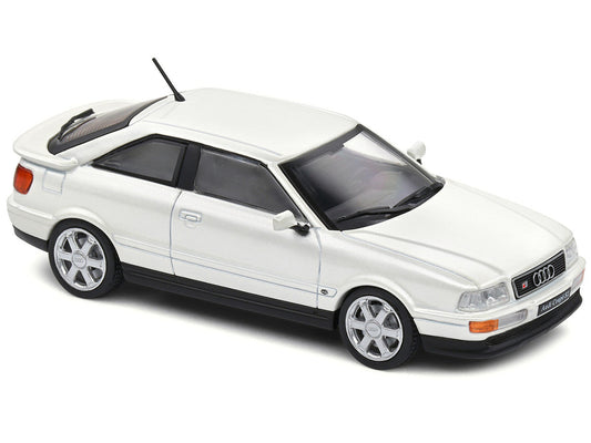 1992 Audi Coupe S2 Pearl White Metallic 1/43 Diecast Model Car by Solido - Car Models