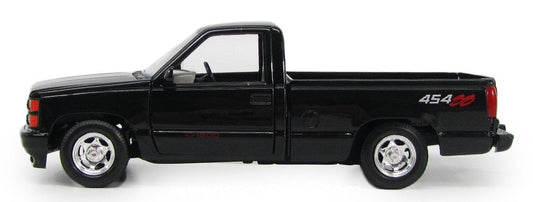 1992 Chevrolet 454 SS Pickup Truck Black 1/24 Diecast Model Car by Motormax-0