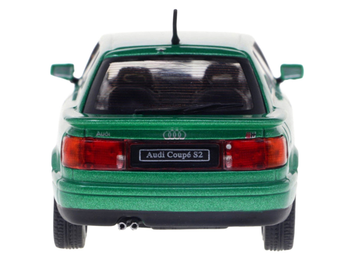 1994 Audi Coupe S2 Cricket Green Metallic 1/43 Diecast Model Car by Solido-3
