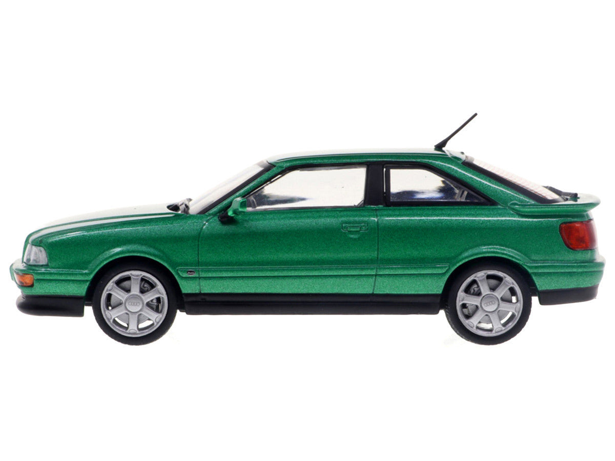 1994 Audi Coupe S2 Cricket Green Metallic 1/43 Diecast Model Car by Solido-0