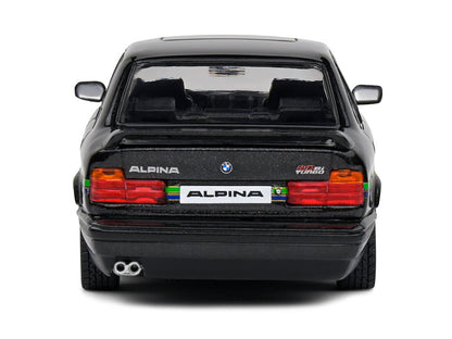 1994 BMW E34 Alpina B10 BiTurbo Black Metallic with Green Graphics 1/43 Diecast Model Car by Solido-0