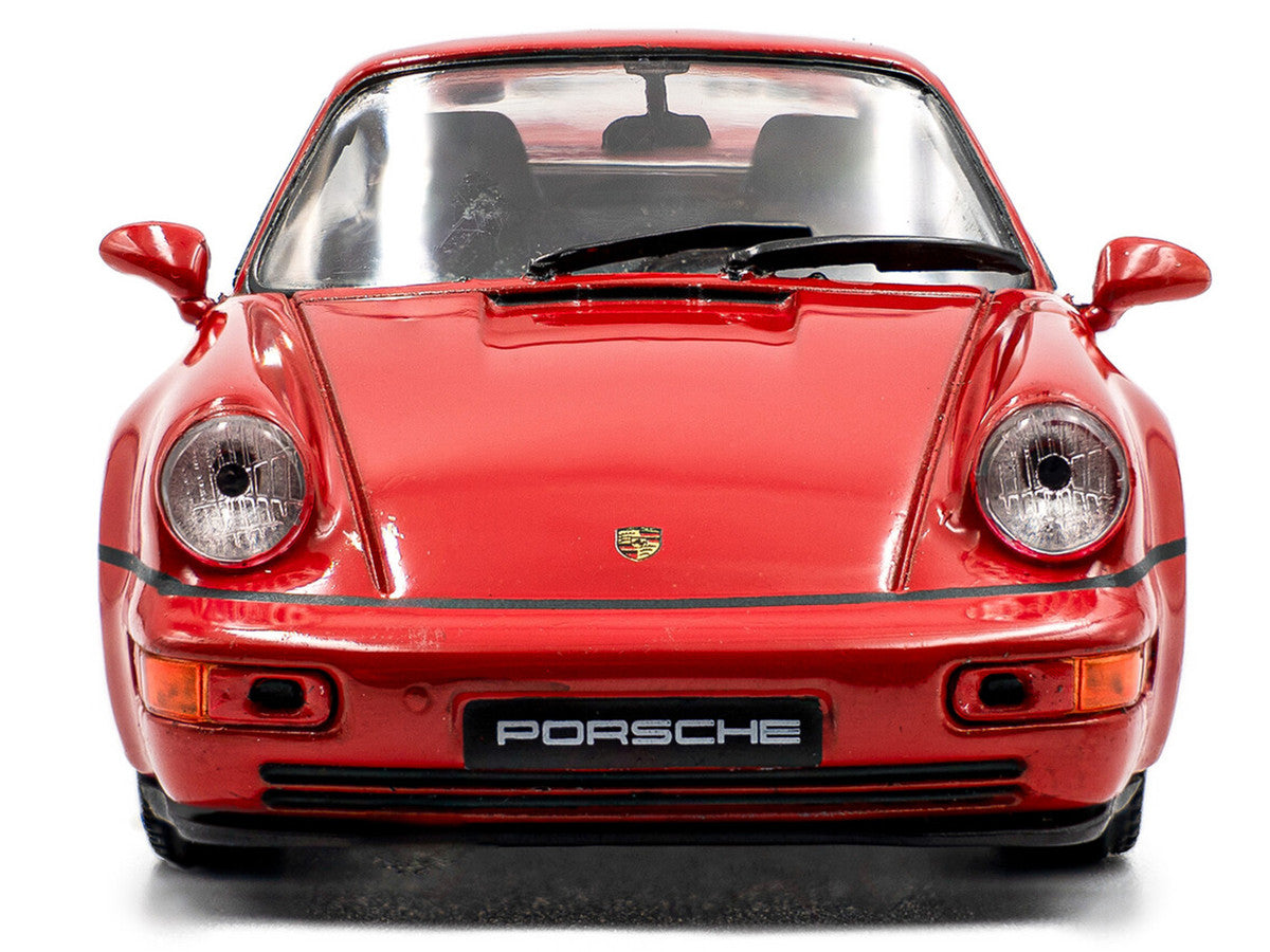 1994 Porsche 911 (964) RS 3.8 Guards Red 1/43 Diecast Model Car by Solido-3
