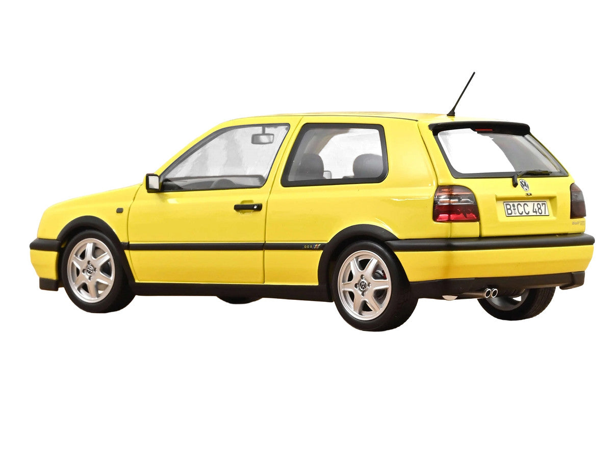 1994 Volkswagen Golf GTI Color Concept Yellow 1/18 Diecast Model Car by Norev-2